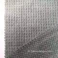 tissu en tricot étiré côtelé brossé